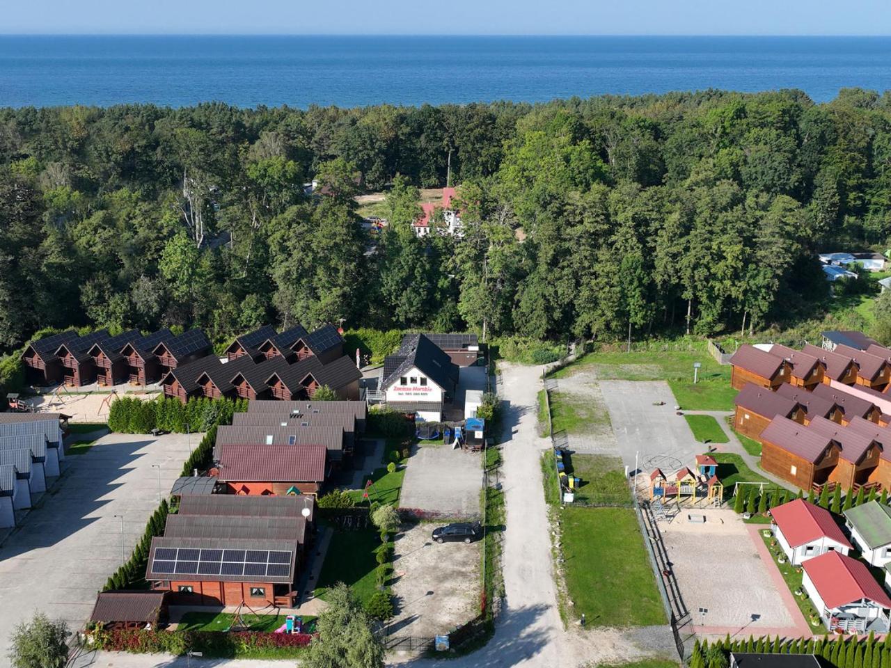 Domki Letniskowe Sloneczna Zatoka Sarbinowo Exteriör bild