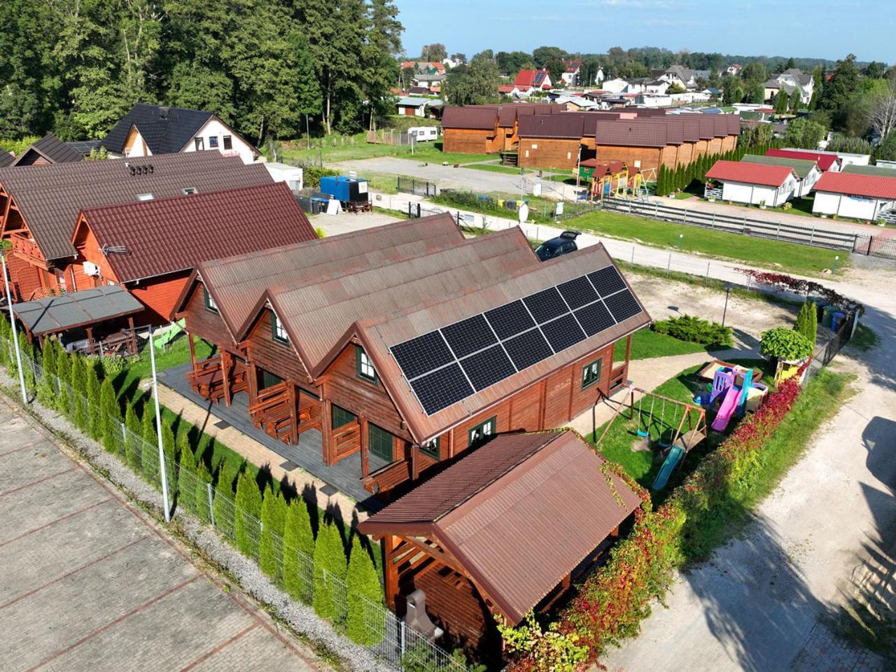 Domki Letniskowe Sloneczna Zatoka Sarbinowo Exteriör bild